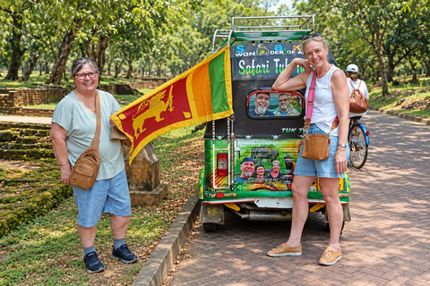 From Dambulla: Polonnaruwa Private Tuk-Tuk Tour with Guide