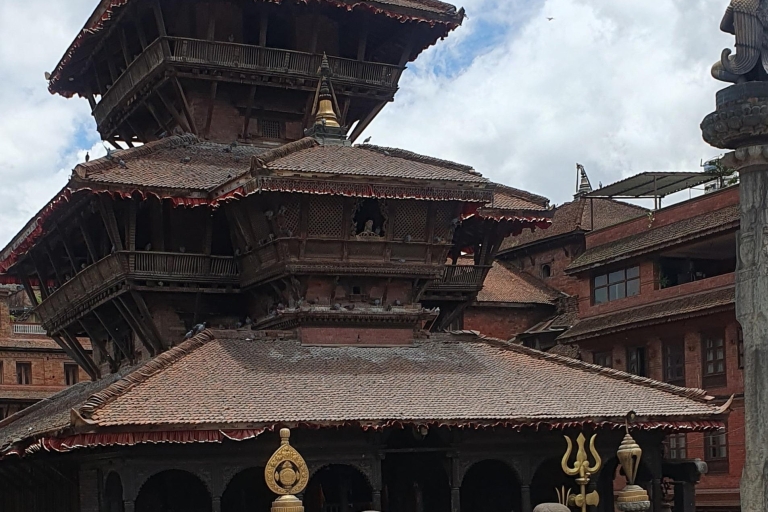 Drie Unesco-erfgoed Durbar Square Kathmandu Patan Bhaktapu