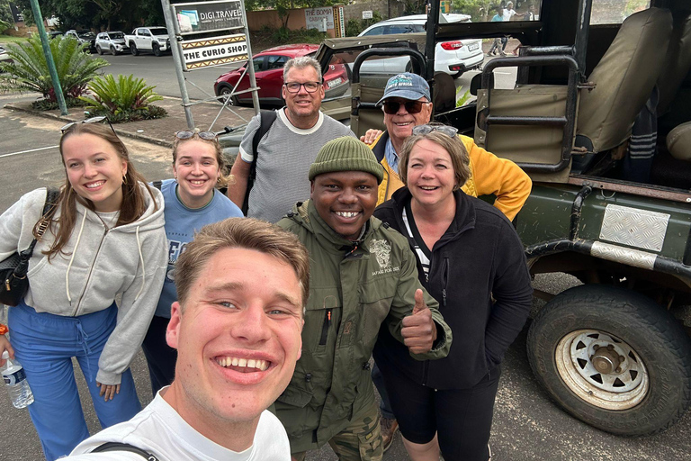 From St Lucia: Big 5 Safari in the Hluhluwe-Imfolozi Park Safari For Six Big 5 Safari