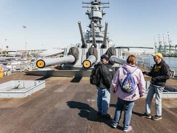Los Angeles : Billet pour le musée du Battleship Iowa