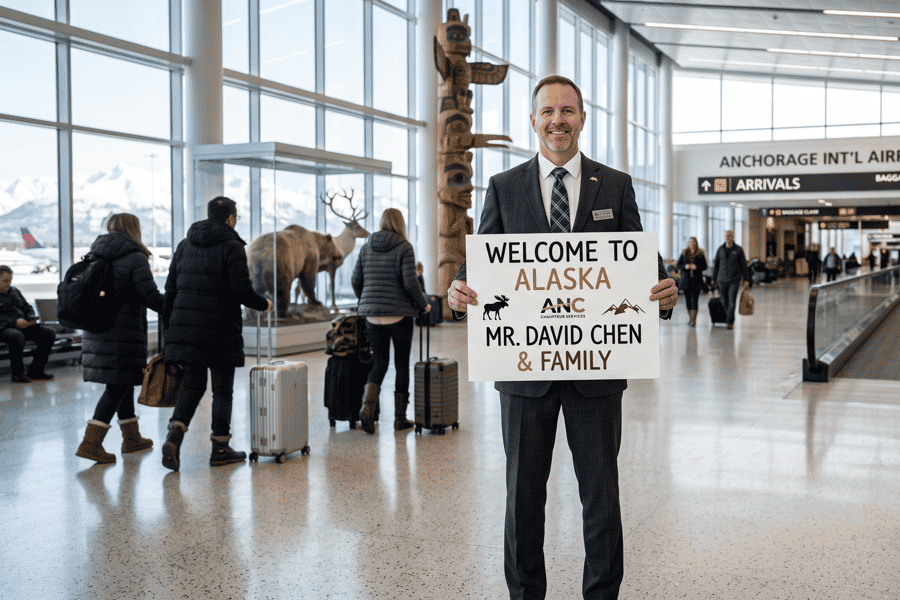 Anchorage: Privater Transfer zwischen Flughafen ANC und Stadtzentrum. Foto: GetYourGuide
