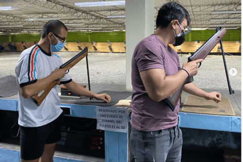 CHAUX : PRATIQUE DU TIR À LA CARABINE À AIR COMPRIMÉ + ENSEIGNEMENT THÉORIQUE