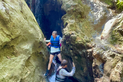 San Juan: Arenales Caves, Waterfall, Spring & River Swimming