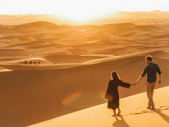マラケシュ発：フェズへの忘れられない3日間の砂漠ツアー