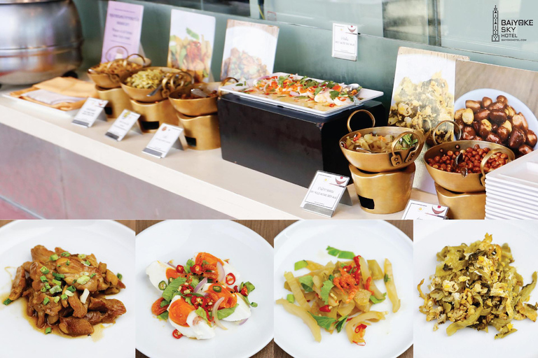 Bangkok: Baiyoke Sky Buffet Breakfast on 81st Floor Balcony