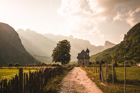 From Shkodër: Theth Day Tour with Blue Eye and Grunas