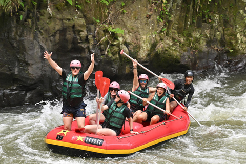 Ubud ATV through River, Cave, Waterfall & Rafting Package Rafting without Shuttle ( Optional with SHUTTLE AVAILABLE )