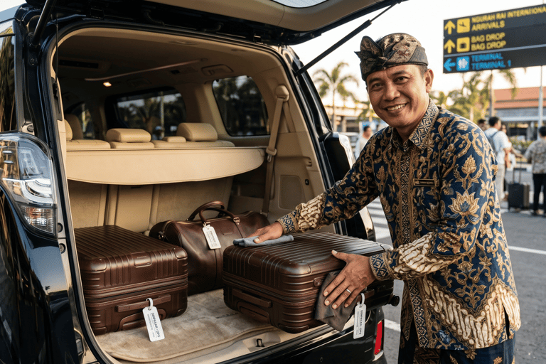 Bali DPS Airport Private Transfer to/from Ubud/Kuta/Denpasar Arrival: DPS Airport to hotel in Denpasar center