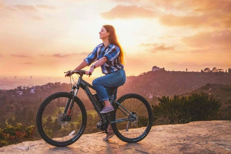 هوليوود جولة إرشادية بالدراجة الإلكترونية إلى علامة هوليووددراجة إلكترونية كبيرة