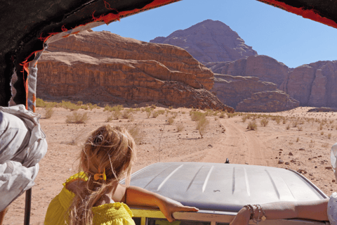Wadi Rum: 2-Day Southern Desert Tour, Camel & Stargazing