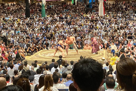 Tokyo: Watching Sumo and Ryogoku Area Walking Tour May Tournament Final Day Chair Seat Ticket(No Souvenir)