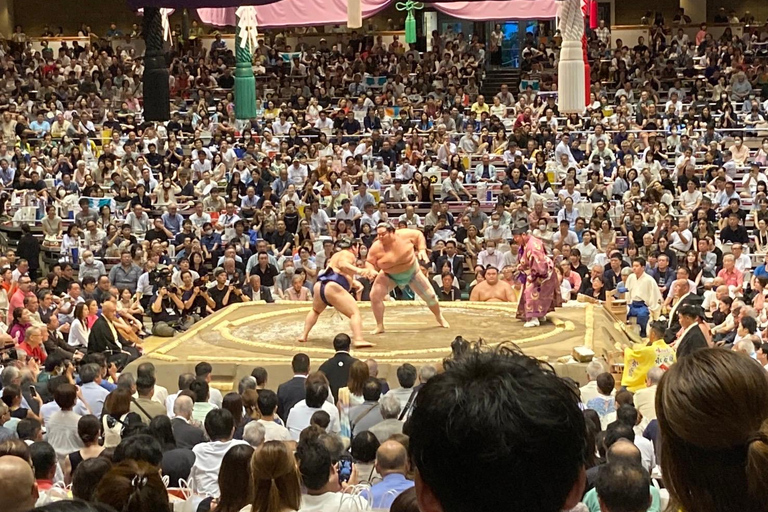 Tokyo: Watching Sumo and Ryogoku Area Walking Tour May Tournament Final Day Chair Seat Ticket(No Souvenir)