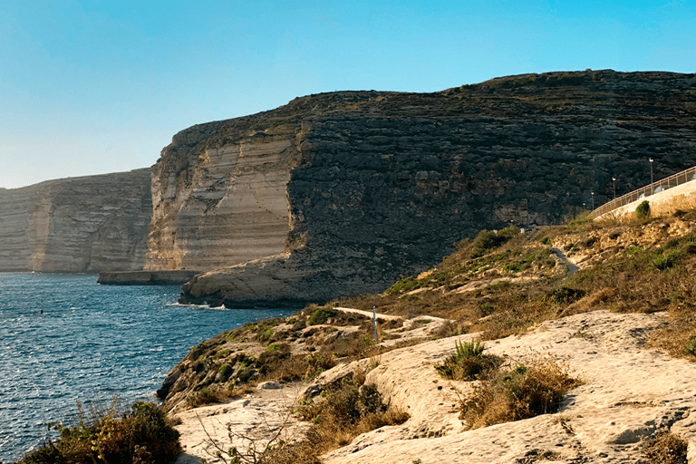 Da La Valletta: Tour in catamarano con tour Hop-on Hop-off di Gozo