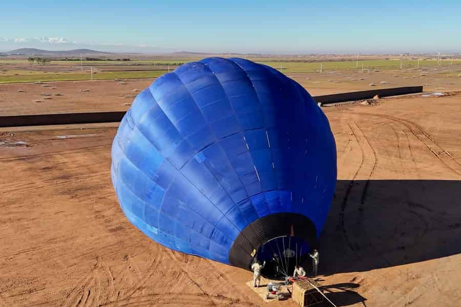 Marrakesch: Heißluftballonfahrt bei Sonnenaufgang mit Frühstück. Foto: GetYourGuide Marrakesch: Heißluftballonfahrt bei Sonnenaufgang mit Frühstück. Foto: GetYourGuide