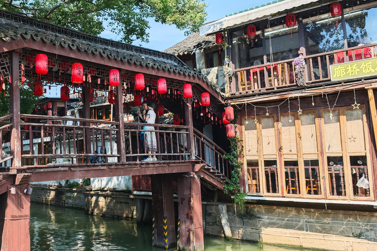 Shanghai: Zhujiajiao Water Town with Tea Ceremony Experience Zhujiajiao Water Town with Tea Ceremony & Boat Ride