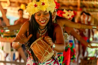 Embera indigenous Village in the Chagres Jungle & Waterfall - Housity