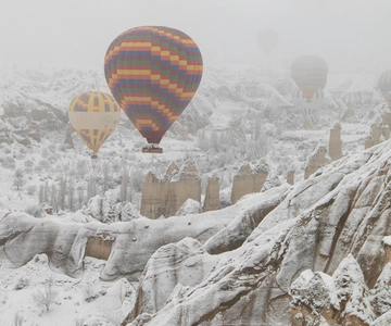 Cappadocia: volo in mongolfiera con trasferimenti in hotel