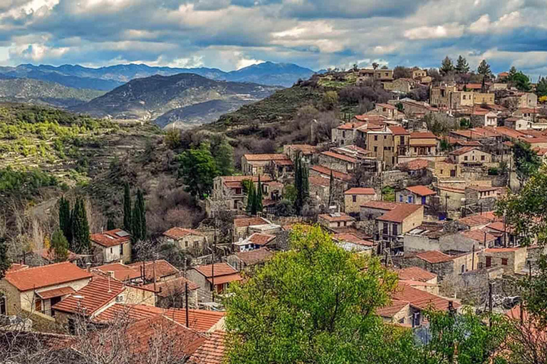 From Larnaca: Troodos Highlights Kykkos, Throni & Kakopetria
