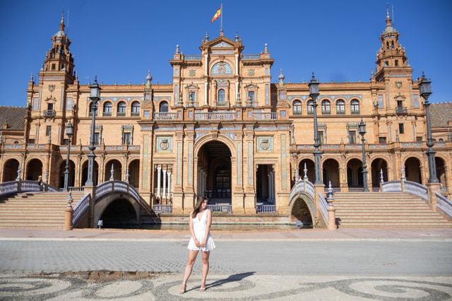 Professional photoshoot in Seville