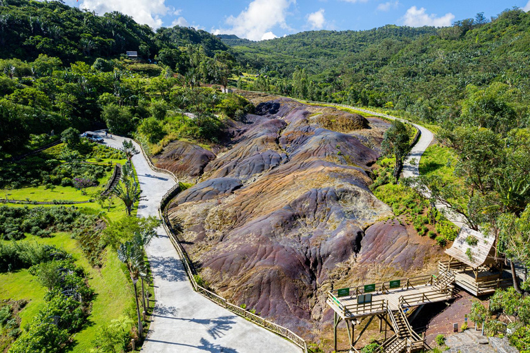 Mauricio: Ganga Talao, Vallé y tirolina en bicicleta