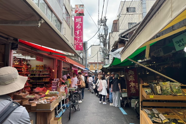 Tsukiji Outer Market Adventure with Tasteful Delights