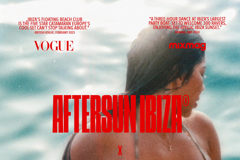 Ibiza: Sunset Boat Party at Ibiza Boat Club with Open Bar Aftersun Ibiza Sunset Boat Party: Early Bird Phase 1