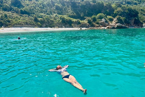 Vlorë: Sazan Island, Haxhi Ali Cave, and Karaburun Boat Tour