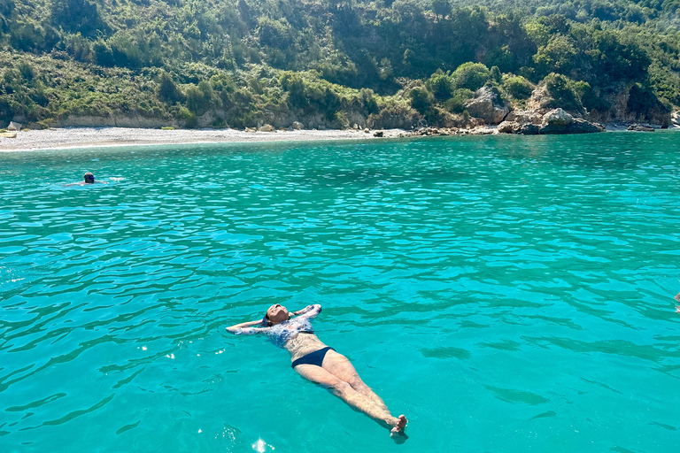 Vlorë: Sazan Island, Haxhi Ali Cave, and Karaburun Boat Tour