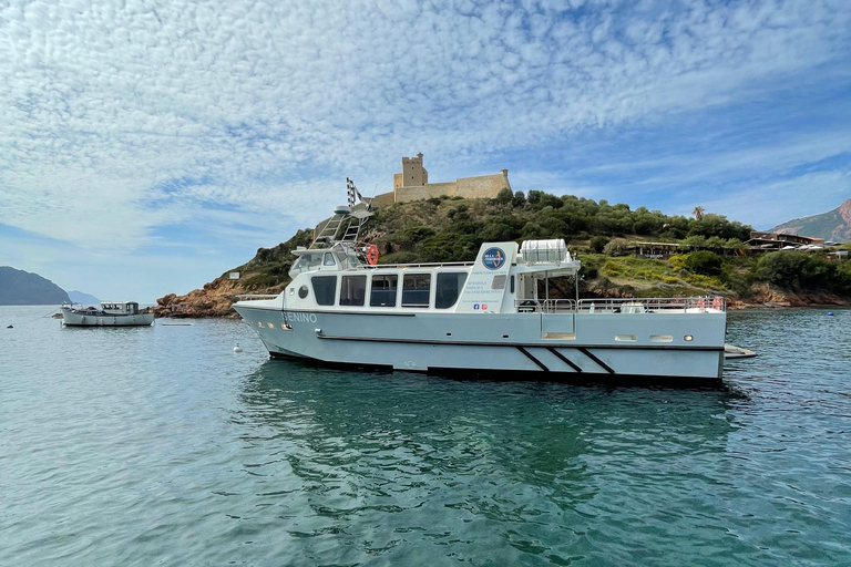 De Sagone/Cargèse: Passeio de barco por Scandola, Piana e Girolata