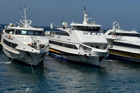 Excursión de invierno Nápoles: Billete de ferry a Amalfi y Positano - Excursión de invierno