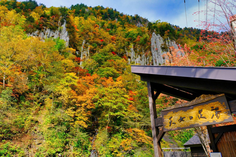 Sapporo: Daisetsuzan w/Ropeway, Hagoromo Falls Foliage Tour Shared Tour, Meet at Sapporo Station