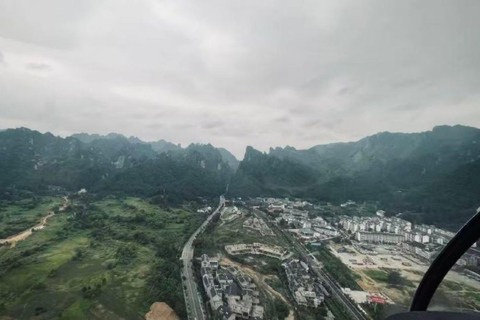 Zhangjiajie: Helicopter Flight Experience Helicopter Charter Route F Experience