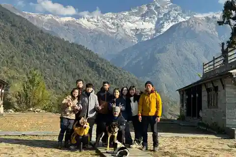 Da Pokhara: 15 giorni di trekking Poon hill, ABC e Mardi Himal