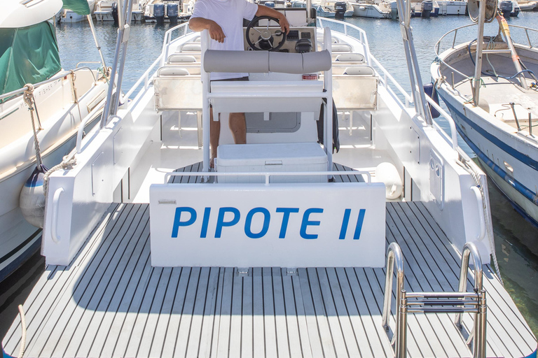 Agriate Marine Park and its beaches: tour with Captain François