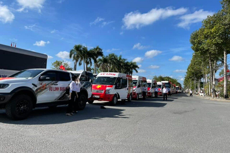 Can Tho: Transferência de ônibus diretamente de/para a cidade de SaigonDe Can Tho a Sai Gon