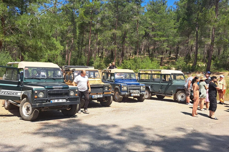 Safari jeepem w Bodrum z lunchem i wodnymi wojnami