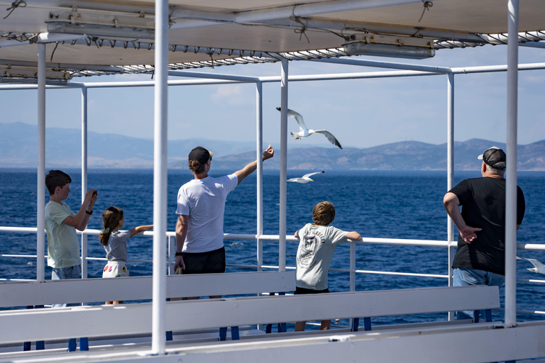 Athens: Aegina: Ferry boat ticket to/from Aegina SINGLE ROUTE from Aegina to Piraeus (Gate E8) by ferry boat