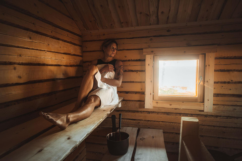 Rovaniemi: Private Wood-Heated Lakeside Sauna & Arctic Bath