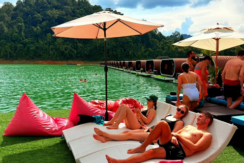 From Khao Sok: Cheow Lan Lake Tour with Lunch at PhuTawan Option 2: Private Trip Cheow Lan Lake with Lunch at PhuTawan