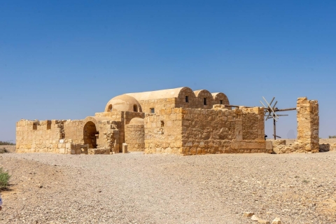 Desde el Mar Muerto : Excursión de un día por la ciudad de Ammán y los Castillos del DesiertoTransporte y entradas