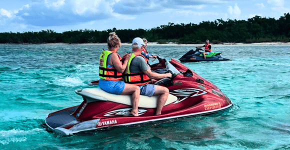 Cozumel: Jet Ski Tour + Snorkel + Food + Drinks + Photo