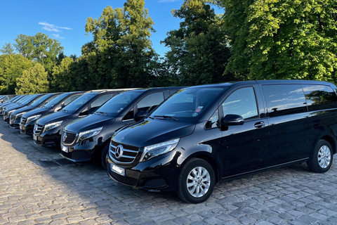 Parijs: Luxe Mercedes transfer naar Genève of LausanneParijs naar Lausanne