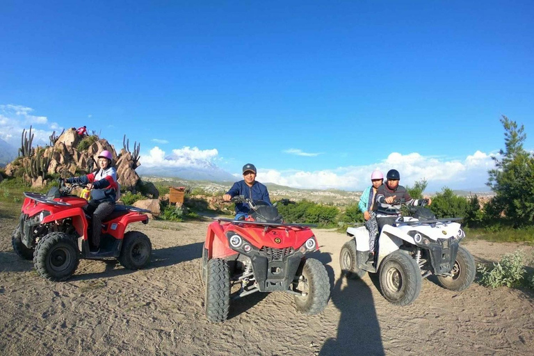 Arequipa: ATV Tour to Misti Volcano with Hotel Pickup