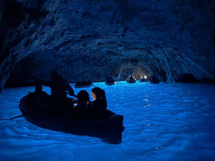 Vanaf Capri: Rondleiding door de Blauwe Grot, Capri en Anacapri