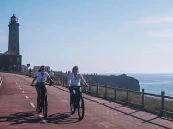 Paseo en bicicleta eléctrica por la Costa Atlántica y el Museo del Vidrio