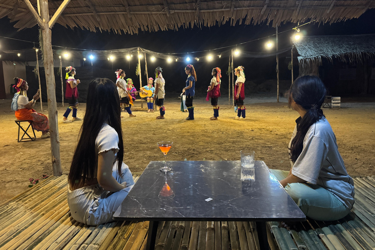 Pattaya : Long Neck Village Night Tour With Transfer