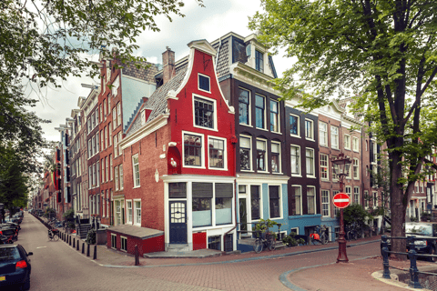 Amsterdam: Top Highlights Guided Bike Tour EN/DE/ES/FR/IT/CN Bike Tour with Guide & Audio Guide in DE, ES, FR, IT, and CN