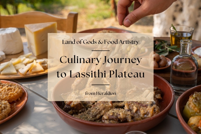 Heraklion: Culinary Day Trip to Lassithi Plateau with Dinner Tour by 3-seater Premium Class Limo