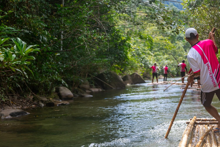 Khao Lak : Visite d&#039;une demi-journée en Bamboo Rafting avec déjeuner