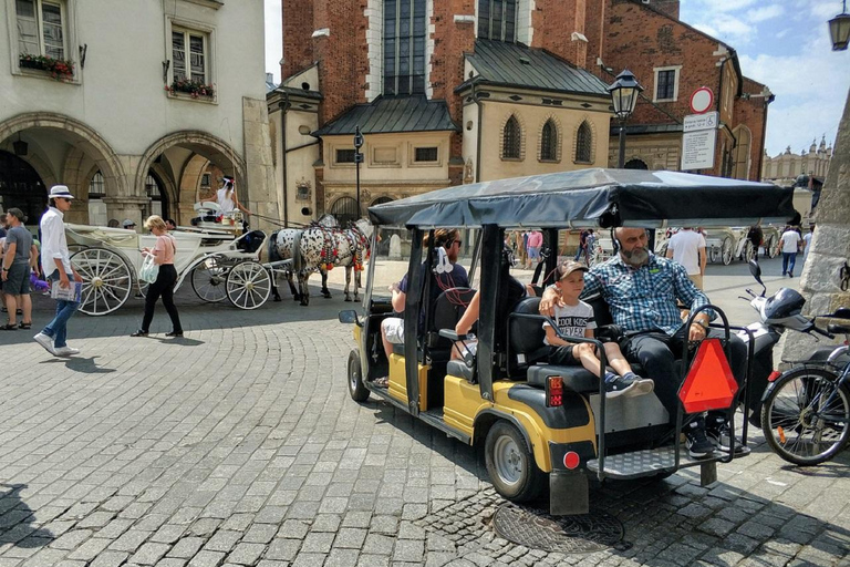 Cracovia: Tour privato della città in auto con tour panoramico